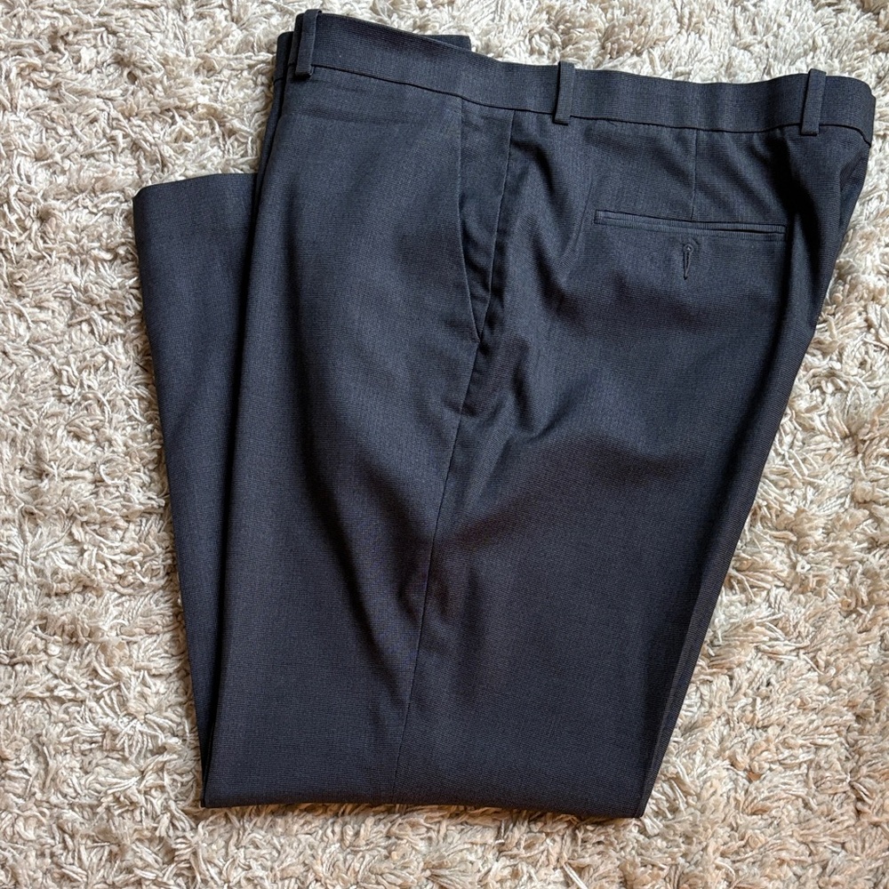 Perry Ellis Men’s Charcoal Dress Pants